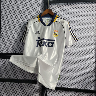Real Madrid Home 1998/99 Retro Football Shirt