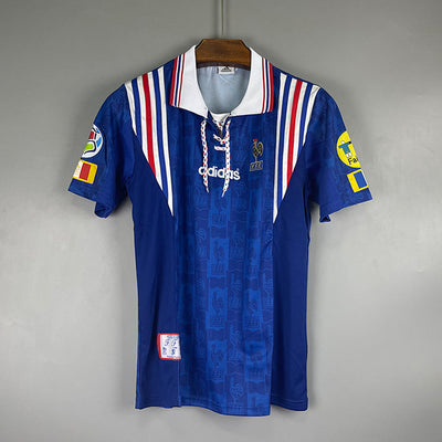 France Home 1996 Retro Football Shirt