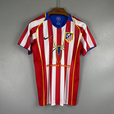 Atletico Madrid Home 2004/05 Retro Football Shirt