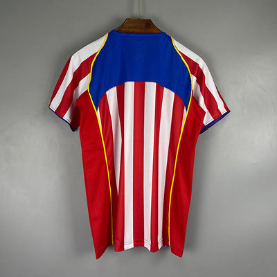 Atletico Madrid Home 2004/05 Retro Football Shirt