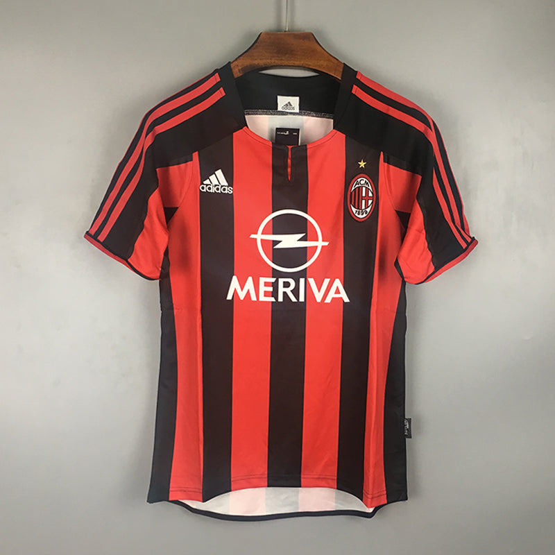 AC Milan Home 2003/04 Retro football shirt