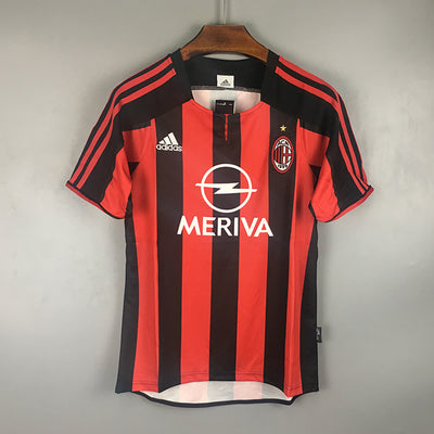 AC Milan Home 2003/04 Retro football shirt