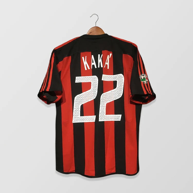 AC Milan 2003/2004 Home - Retro Football Shirt - Kaka 22
