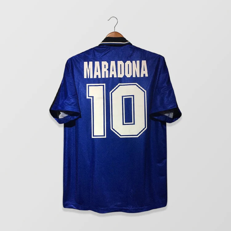 Argentina Away 1994 - Retro Football Shirt - MARADONA 10