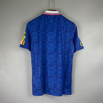 France Home 1996 Retro Football Shirt