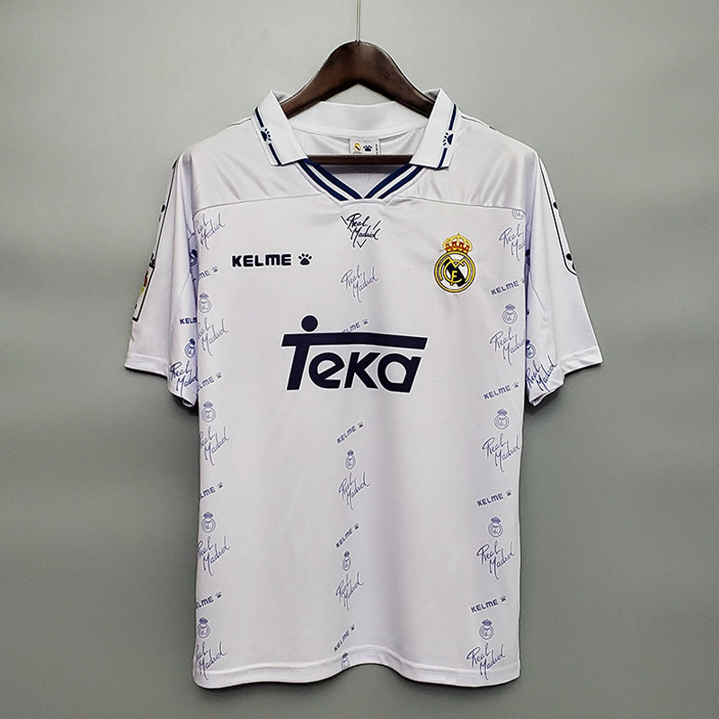 Real Madrid Home 1994/96 Retro Football Shirt
