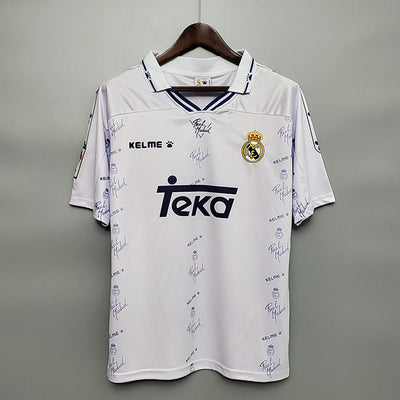 Real Madrid Home 1994/96 Retro Football Shirt