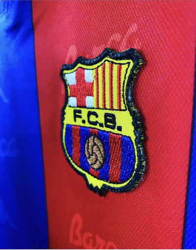 Barcelona 1995-97 Home - Retro Football Shirt - Ronaldo 9