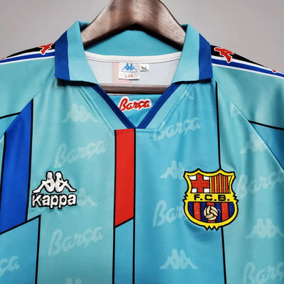 Barcelona 1995-97 Away - Retro Football Shirt - Ronaldo 9