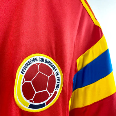 Columbia 1990 AWAY - Retro Football Shirt - VALDERRAMA 10