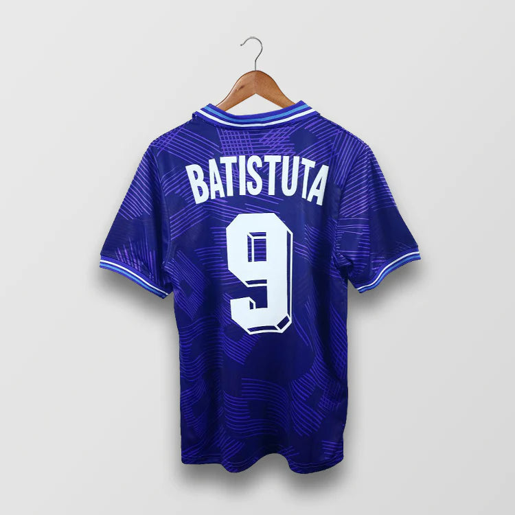 Fiorentina 1992 Home - Retro Football Shirt - BATISTUTA 9