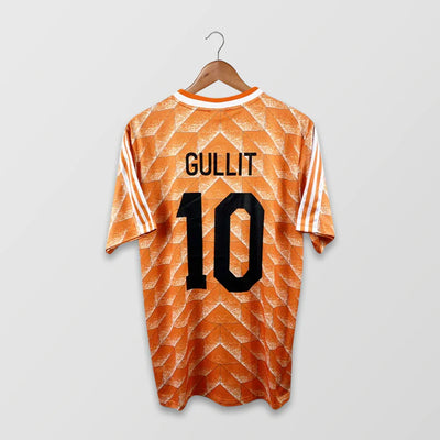 Retro Holland 1988 Home - Retro Football Shirt - GULLIT 10
