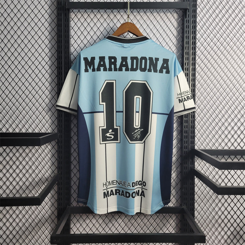 Argentina 2001 Maradona #10 Commemorative Edition Retro football shirt