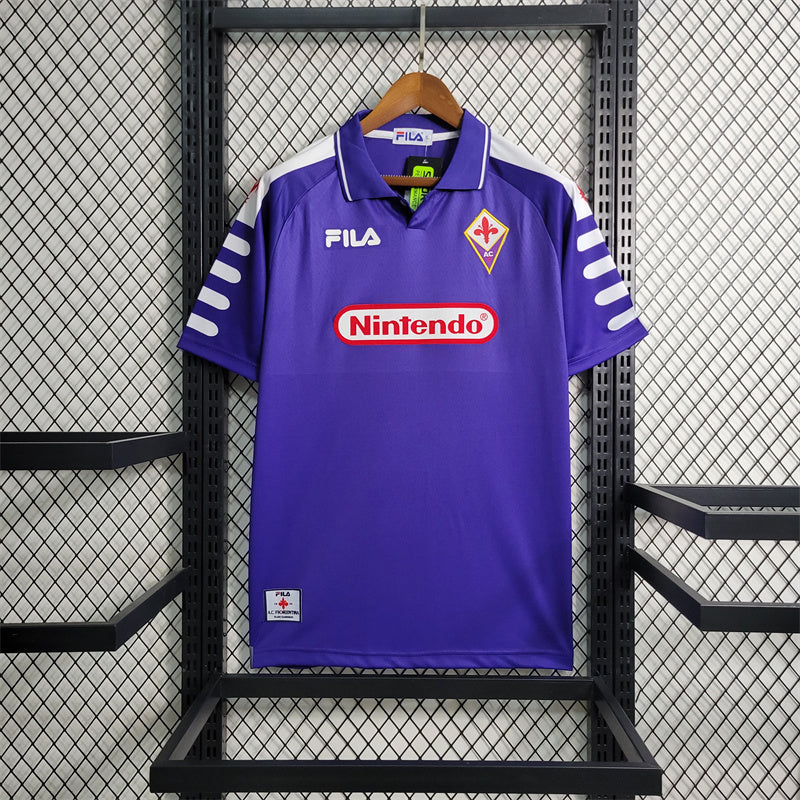 Fiorentina Home 1998/98 Retro Football Shirt