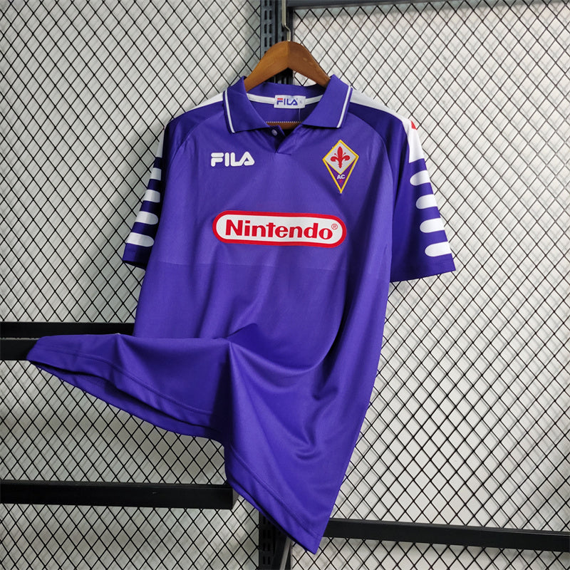 Fiorentina Home 1998/98 Retro Football Shirt