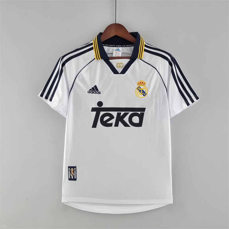 Real Madrid Home 2000 Retro Football Shirt
