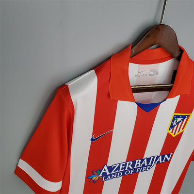 Atletico Madrid Home 2013/14 Retro Football Shirt