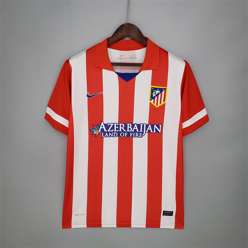 Atletico Madrid Home 2013/14 Retro Football Shirt