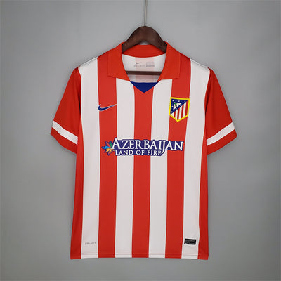 Atletico Madrid Home 2013/14 Retro Football Shirt