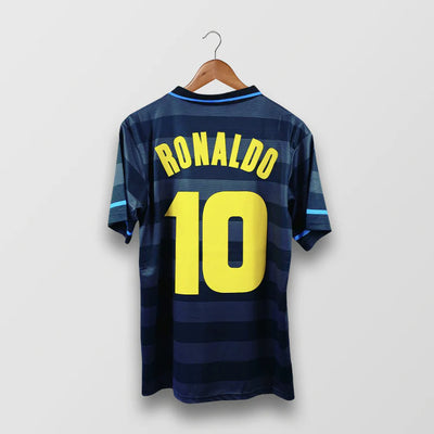Inter Milan 1997-98 Third - Retro Football Shirt - RONALDO 10