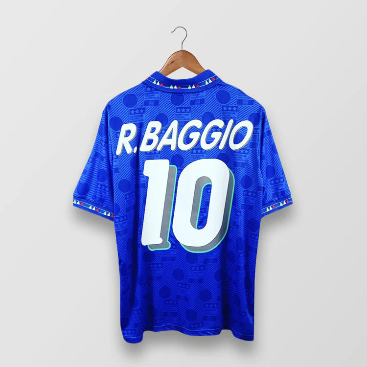 Italy 1994 Home - Retro Football Shirt - BAGGIO 10