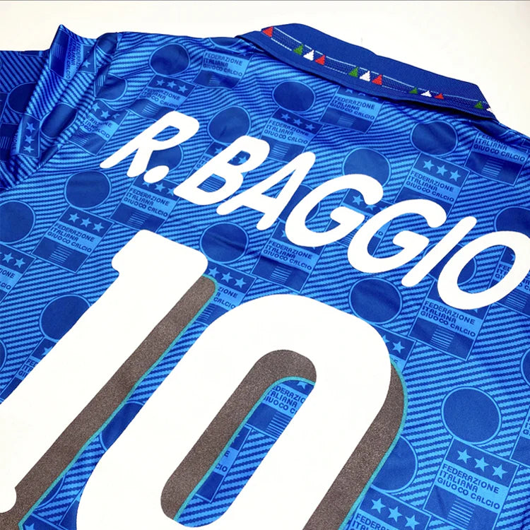 Italy 1994 Home - Retro Football Shirt - BAGGIO 10