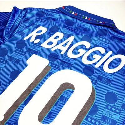 Italy 1994 Home - Retro Football Shirt - BAGGIO 10