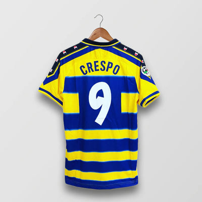 PARMA 1999 Home - Retro Football Shirt - CRESPO 9